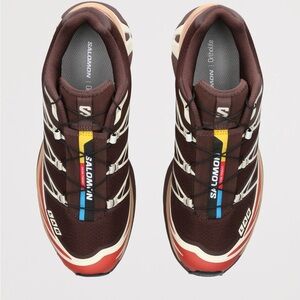 RARE Salomon Unisex XT-6 Running Sneakers in Roasted Clay